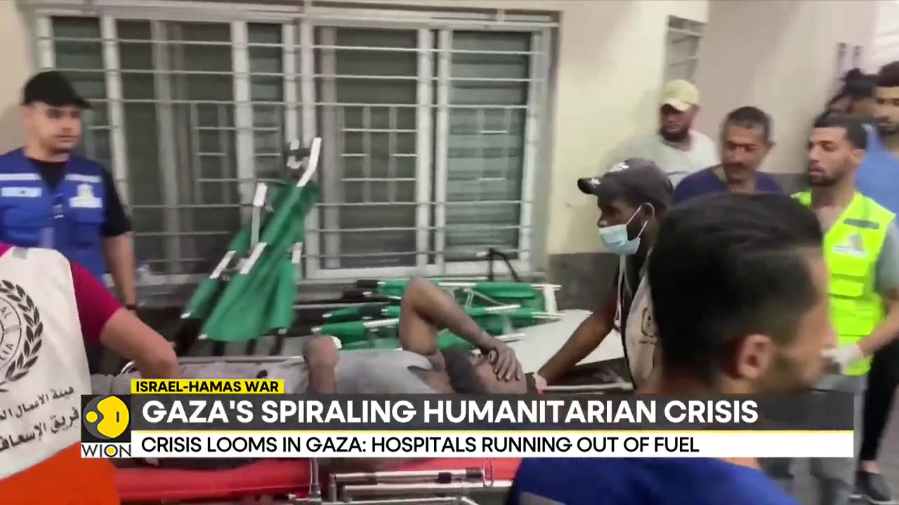 Israel-Palestine war _ Crisis looms in Gaza_ Hospitals running out of fuel _ WION