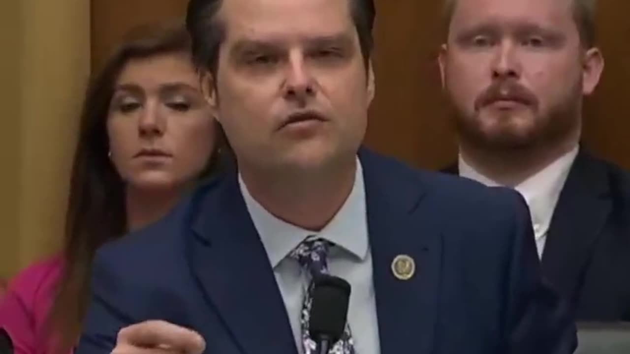 Pres.Trump Announces Matt Gaetz for US Attorney General