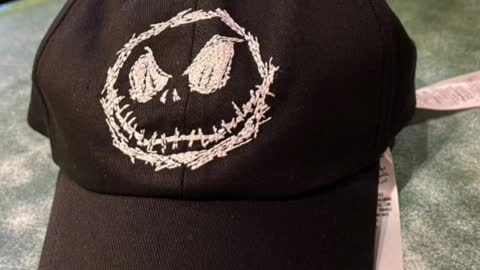 Disney Parks Nightmare Before Christmas Jack Skellington Hat #shorts