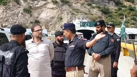 DIG Malakand Muhammad Ali Khan surprise visit to Lowari Tunnel
