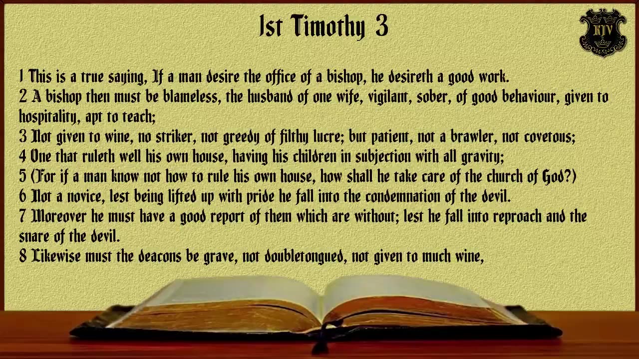 (54) - 1 Timothy (KJV) Dramatized With Words