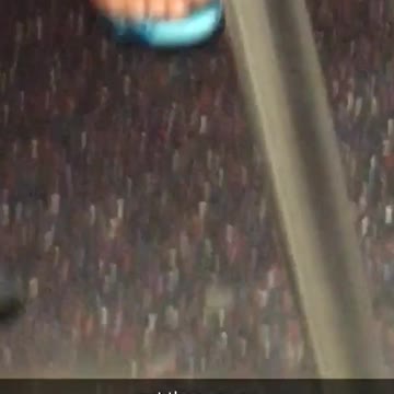 Woman bare feet on blue shoes