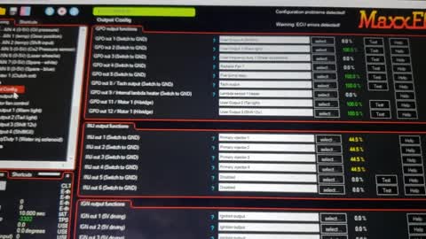 MaxxECU Autoshift setup