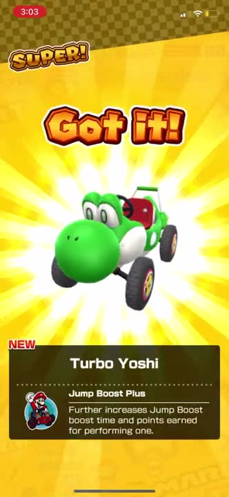 Mario Kart Tour - Fire 10 Pipe Pull (Winter Tour)