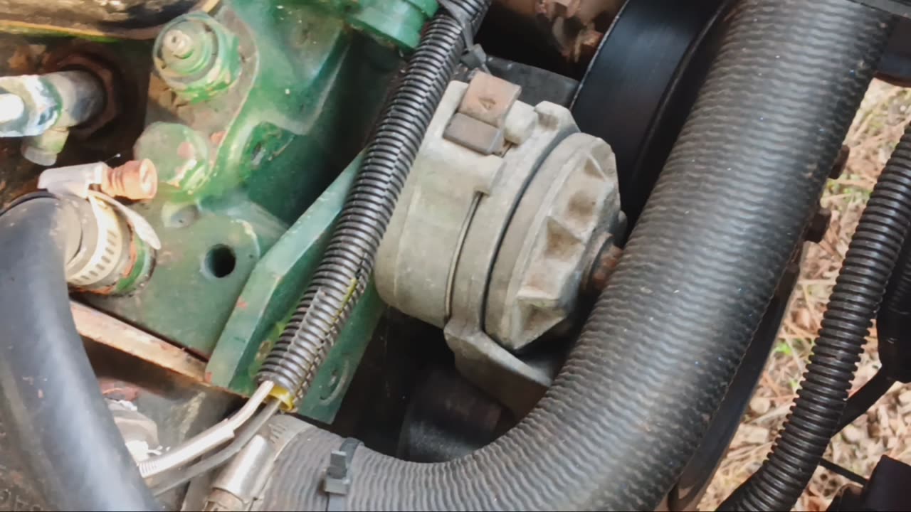 4bt Cummins Squeaky Tensioner Pulley Repair pt1