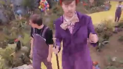 mrbeast I Built Willy Wonkas Chocolate Factory #short #hollywood#actionmovie#animal #viral