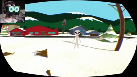 South Park with the Oculus Rift.