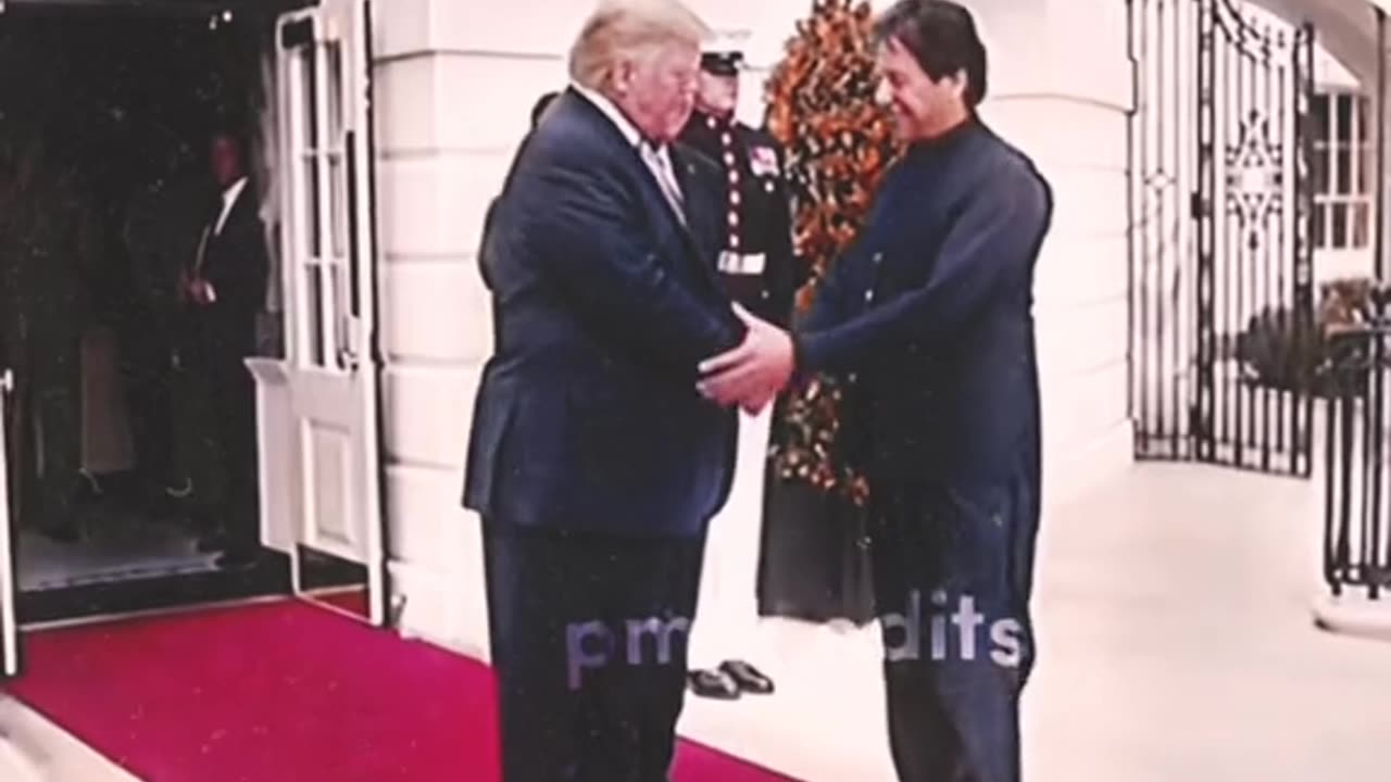 Donald Trump meeting imran khan