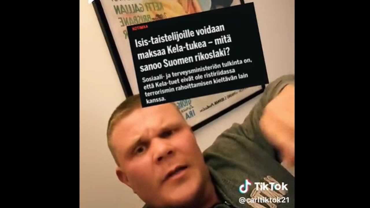 Suomen valtio tukee terroristeja