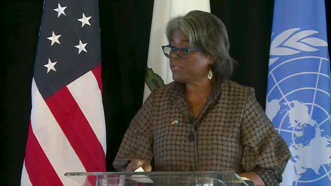 Ambassador Linda Thomas-Greenfield previews U.S. priorities for the 77th UN General Assembly.