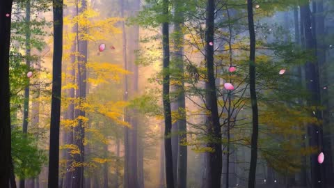 Listening to the Forest, Relaxing Music, Meditation Music, Sleep Music, Study Music