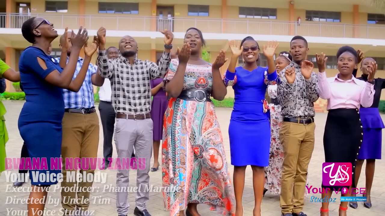 BWANA NI NGUVU ZANGU YOUR VOICE MELODY(MCHUNGAJI OFFICIAL VIDEO)