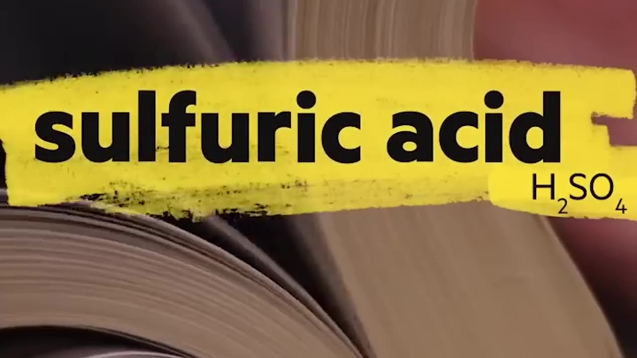 Make in sulfuric acid