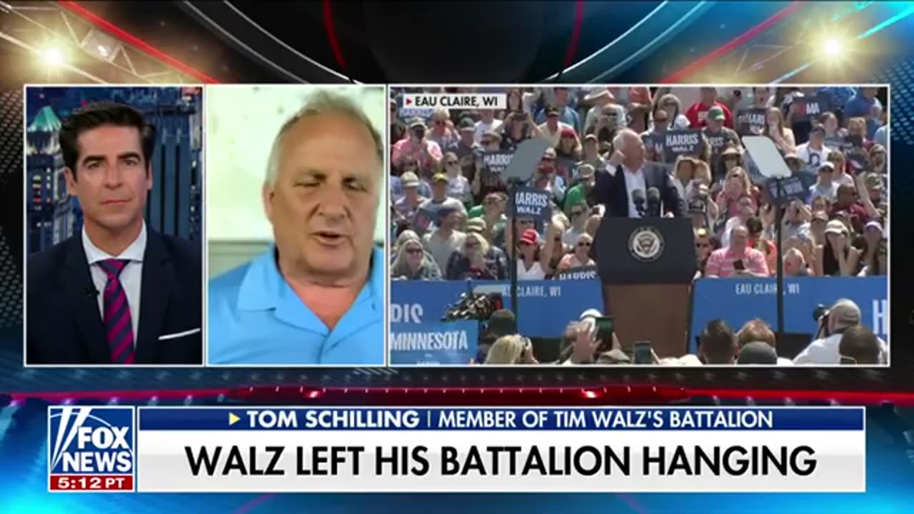 Member of Walz's battalion: 'He just ditched us What coward and not a patriot