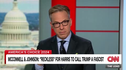 GOP is criticizing Harris for something Trump says often. Tapper rolls the tape