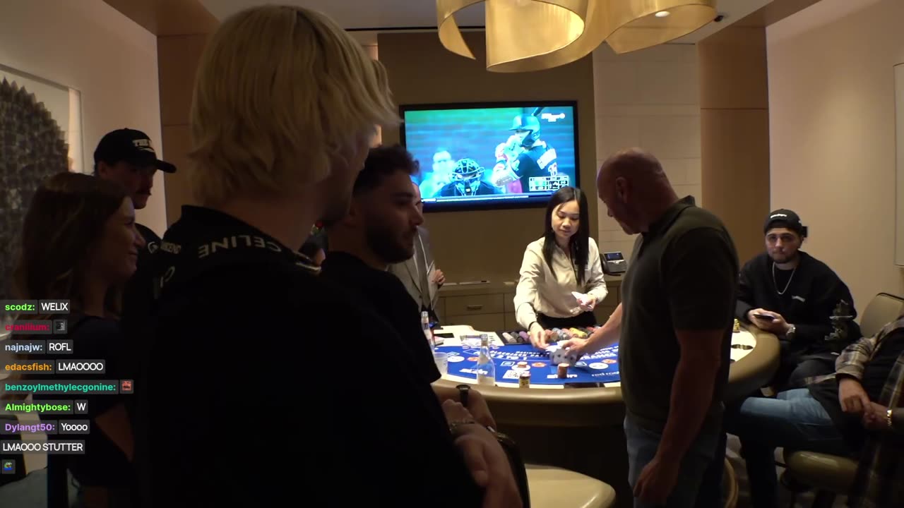 xQc meets Dana White