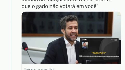 Danone de saquinho solta áudio de Marçal com Bolsonaro...😁💨🙉