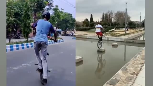 Cycle stunt