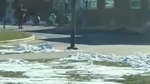 Kids are having class outside in 24° weather for their health and safety