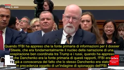 Durkam interrogatorio al Senato