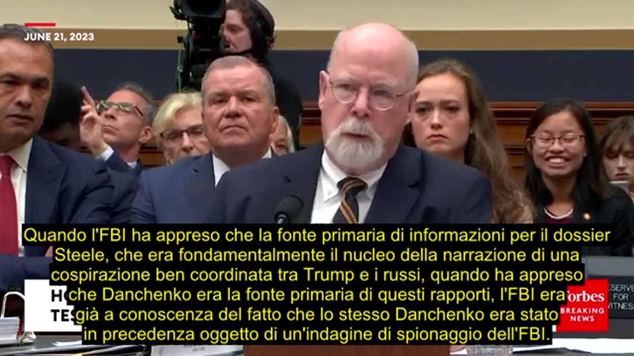 Durkam interrogatorio al Senato