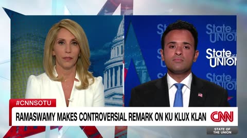 Ramasway defends comment about white supremacy and the kkk