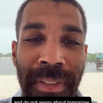 Live in the overflow of His presence.