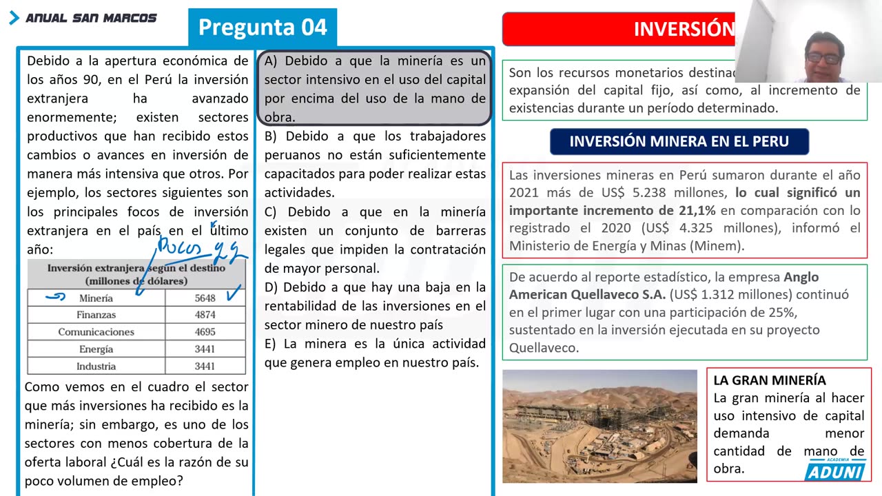 ANUAL ADUNI 2023 | Semana 29 | Goegrafía | Economía | Física