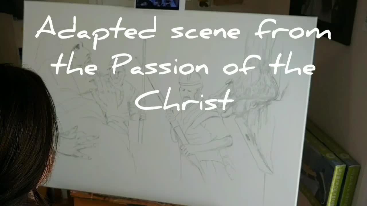 Good Friday Timelapse Painting