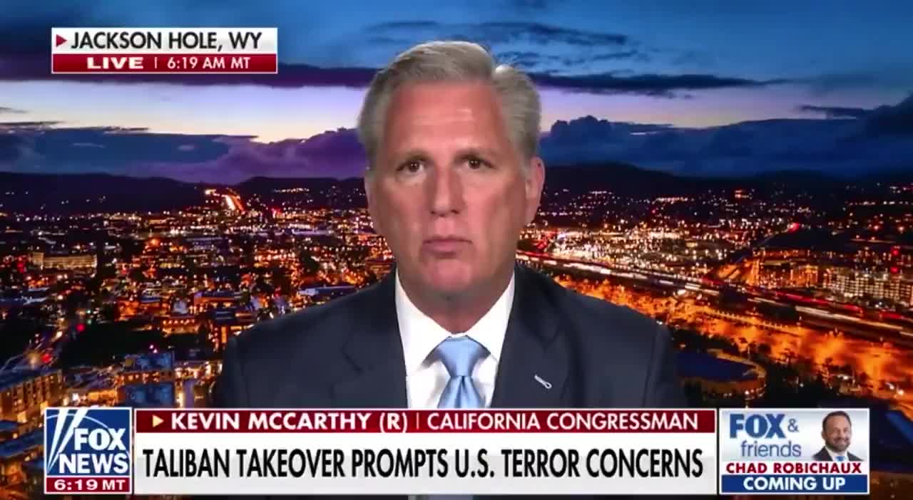 McCarthy RIPS Biden for Reckless Afghanistan Evacuation