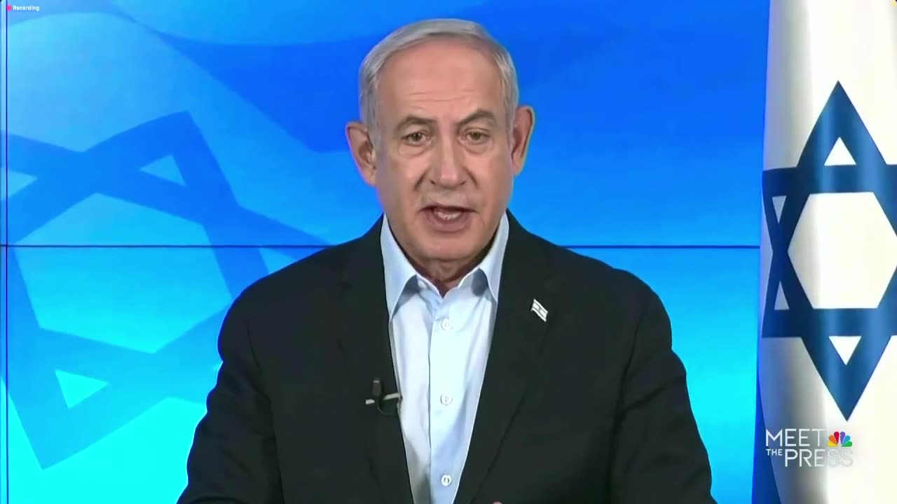 Netanyahu says they may be near a deal to release hostages, due to military pressure