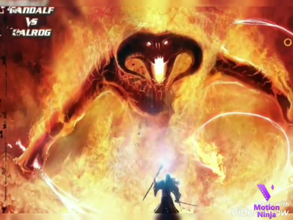 GANDALF VS BALROG