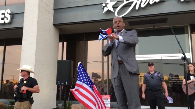 Allen West @ Support Israel Rally Dallas Texas