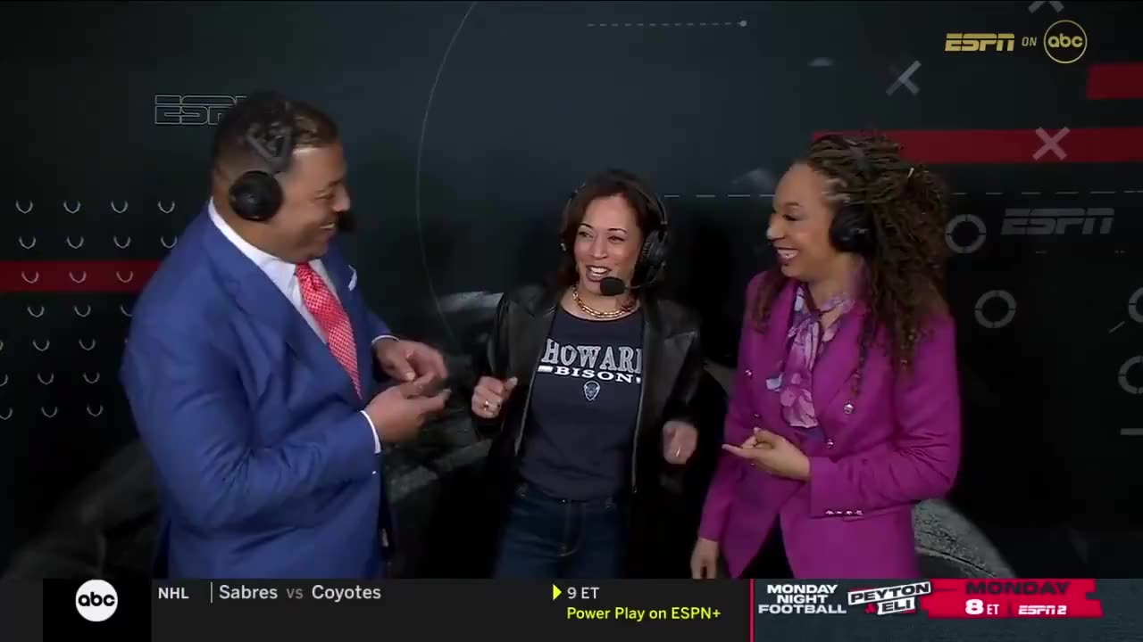 Kamala Harris at the Celebration Bowl in Atlanta