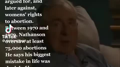 The Original Abortion Dr. Bernard Nathanson own words