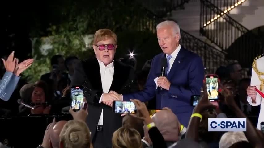 Biden: It's Elton John's Fault We're Spending $6 Billion To Fight HIV AIDS