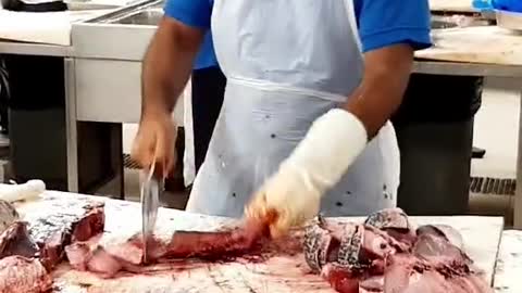 Fish cutting