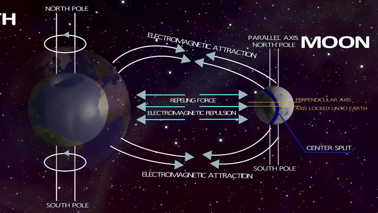 Why We Always See The Same Side of The Moon?