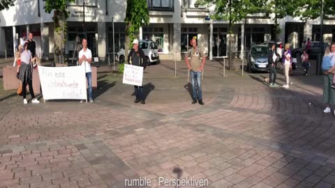 01.06.2021 Holte Spaziergang und Kundgebung Freiheitsrechte