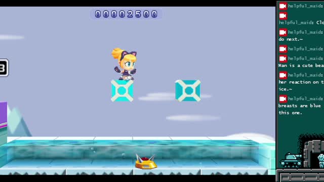 Mega Man Powered Up! (PSP) - Roll tries hard [Eng] Part 1