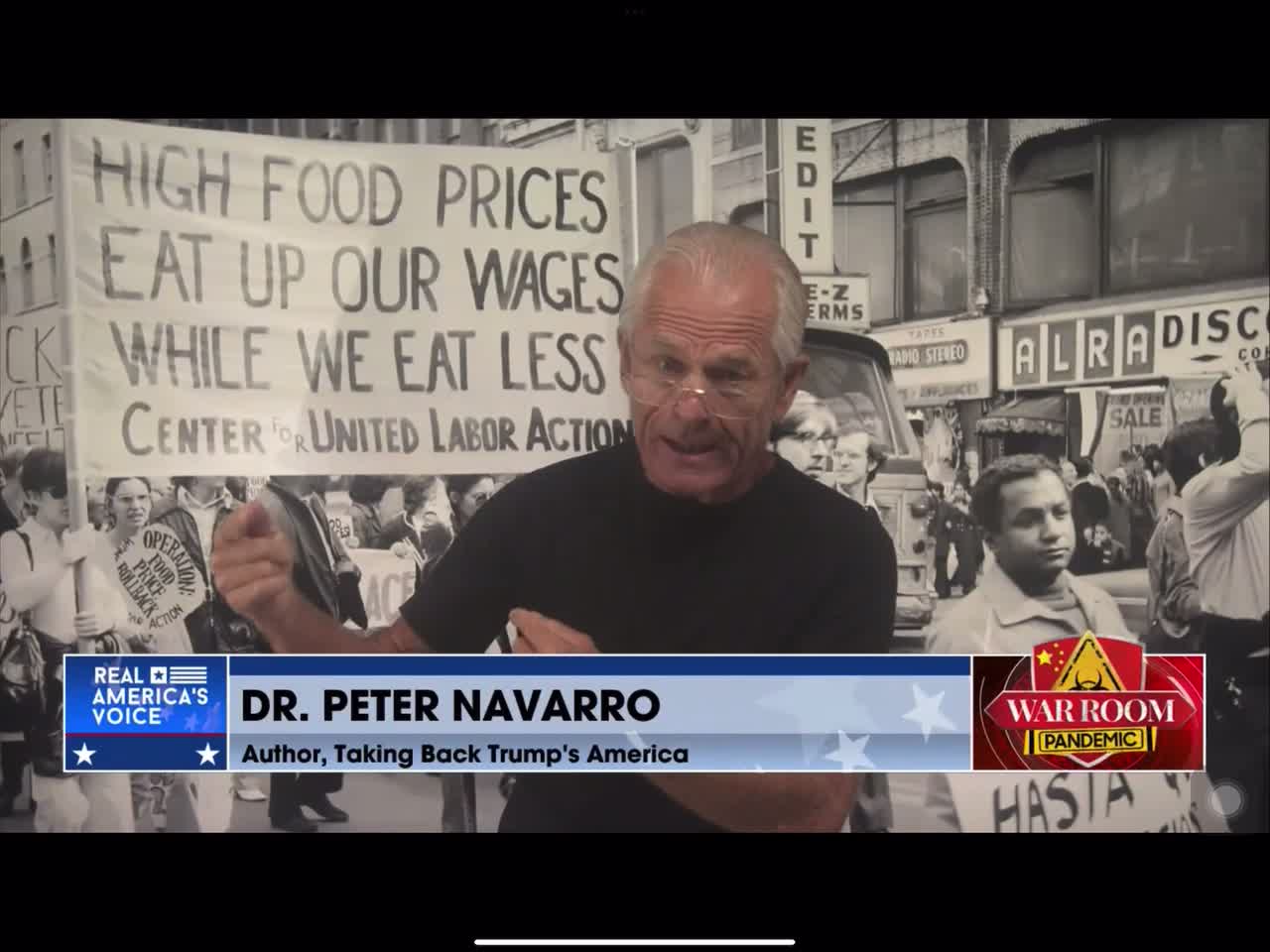 Peter Navarro explains what’s going on with the economy.