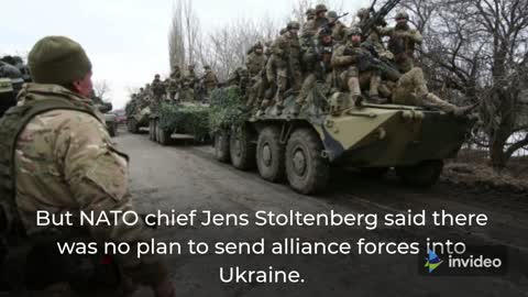 Russian armies advance far into Ukraine.