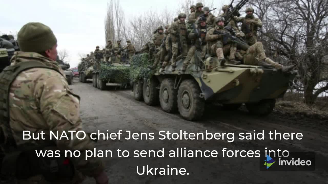 Russian armies advance far into Ukraine.