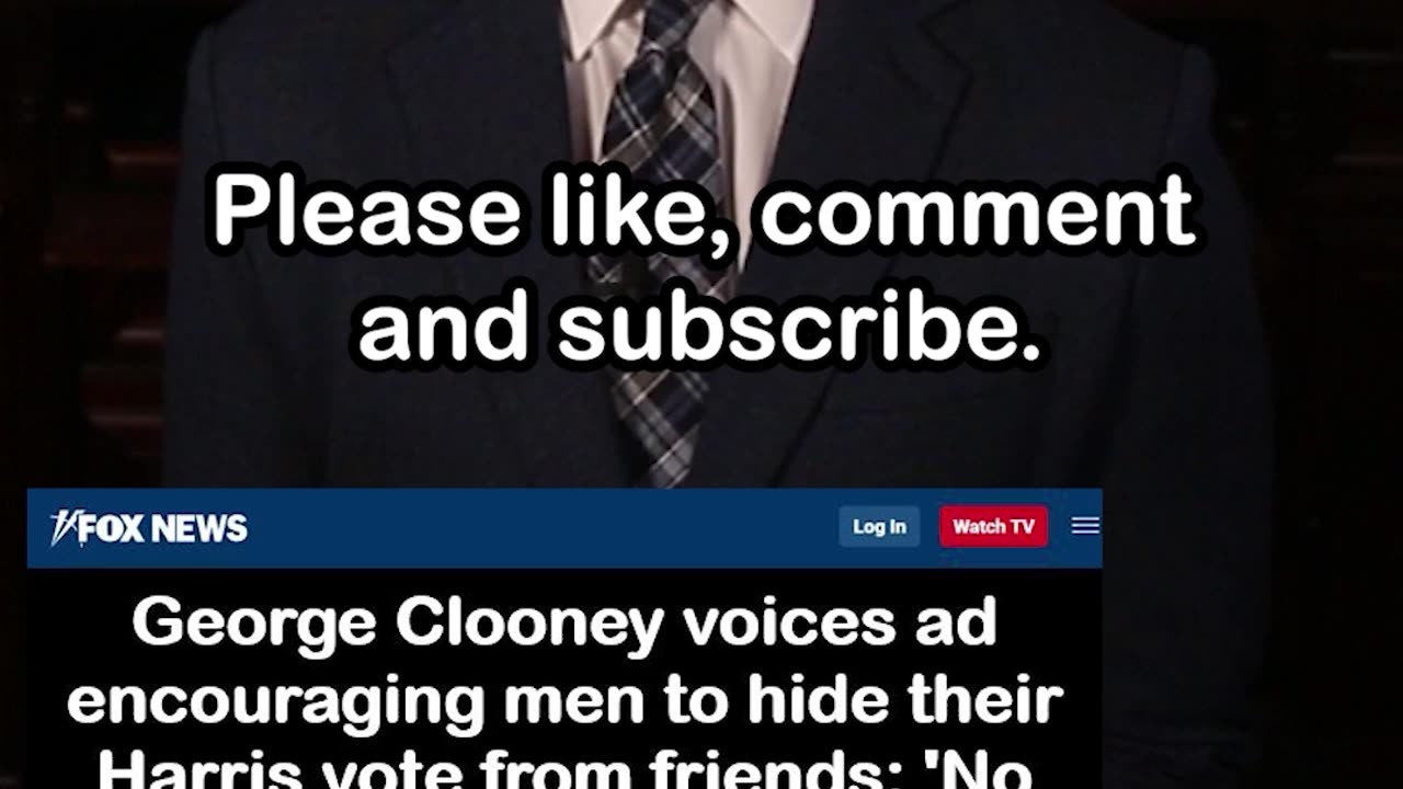 George Clooney Encourages Men to Hide a Kamala Harris Vote: 'No one will ever know'