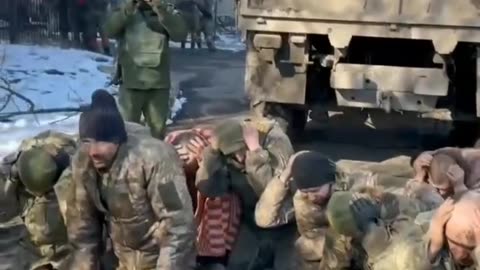 Russia Ukraine War Captured Soldiers First To Chant