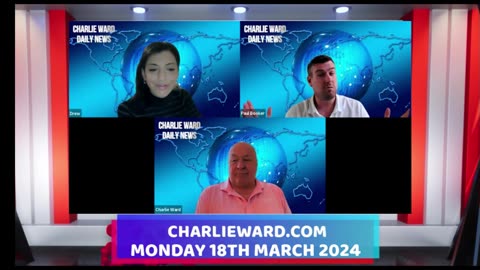 CHARLIE WARD DAILY NEWS WITH PAUL BROOKER & DREW DEMI -MONDAY 18TH MARCH 2024