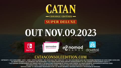 Catan_ Console Edition - Official Nintendo Switch Release Date Trailer