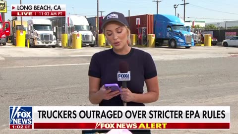 Truckers outrage over stricter EPA rules.