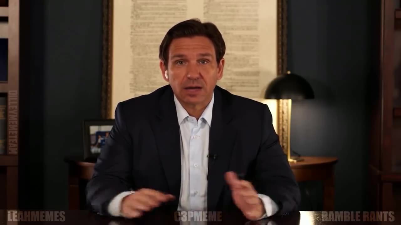 A DeepFAKE Out: What Ron DeSantis Should Say.... meme by Ramble Rants