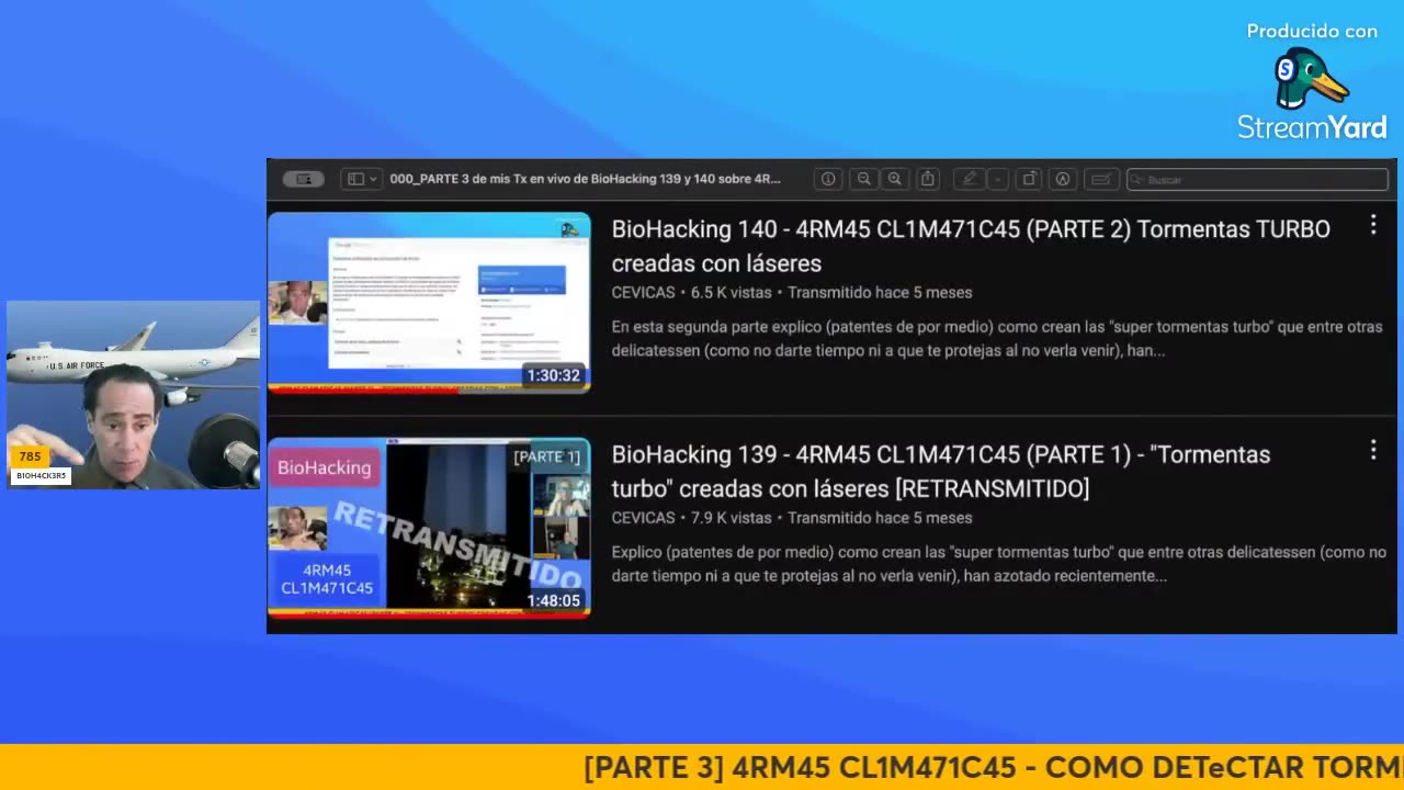 BioHacking 164 - [PARTE 3] 4RM45 CL1M471C45 - Como detectar TORMENTAS TURBO con tu teléfono OFFLINE